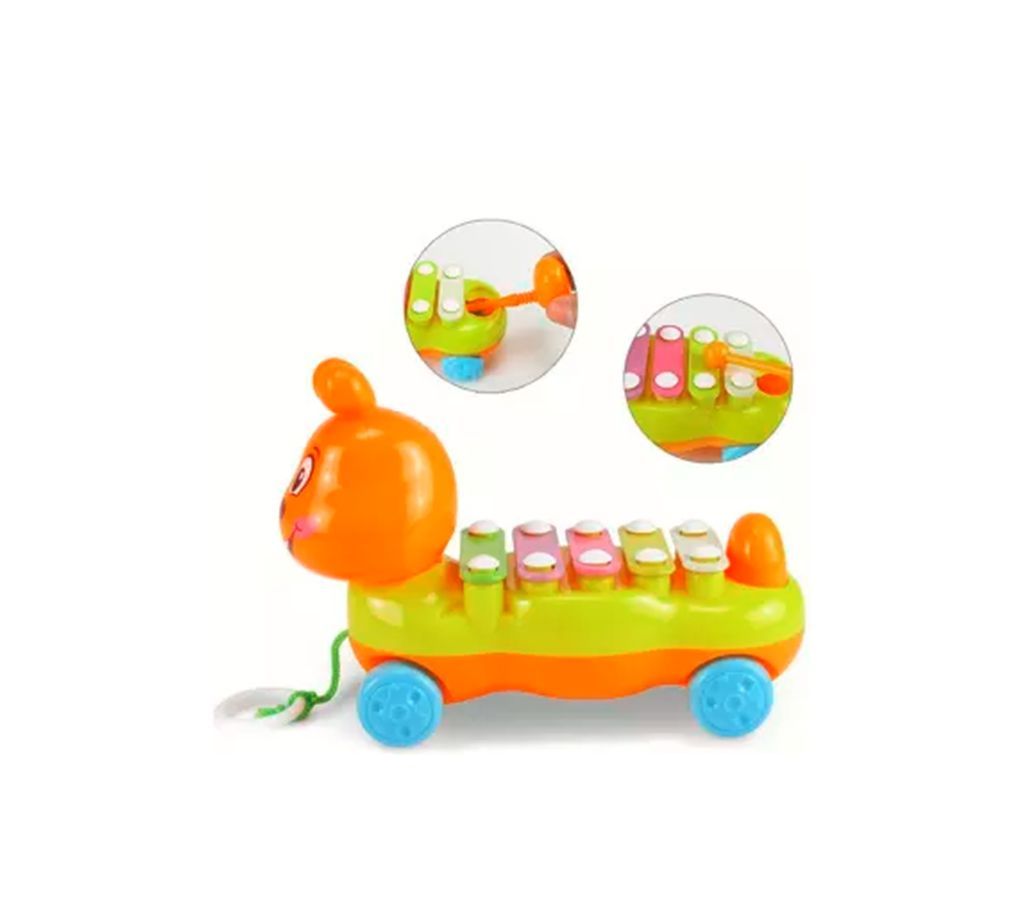 5 Scales Musical Toy Drawable Car