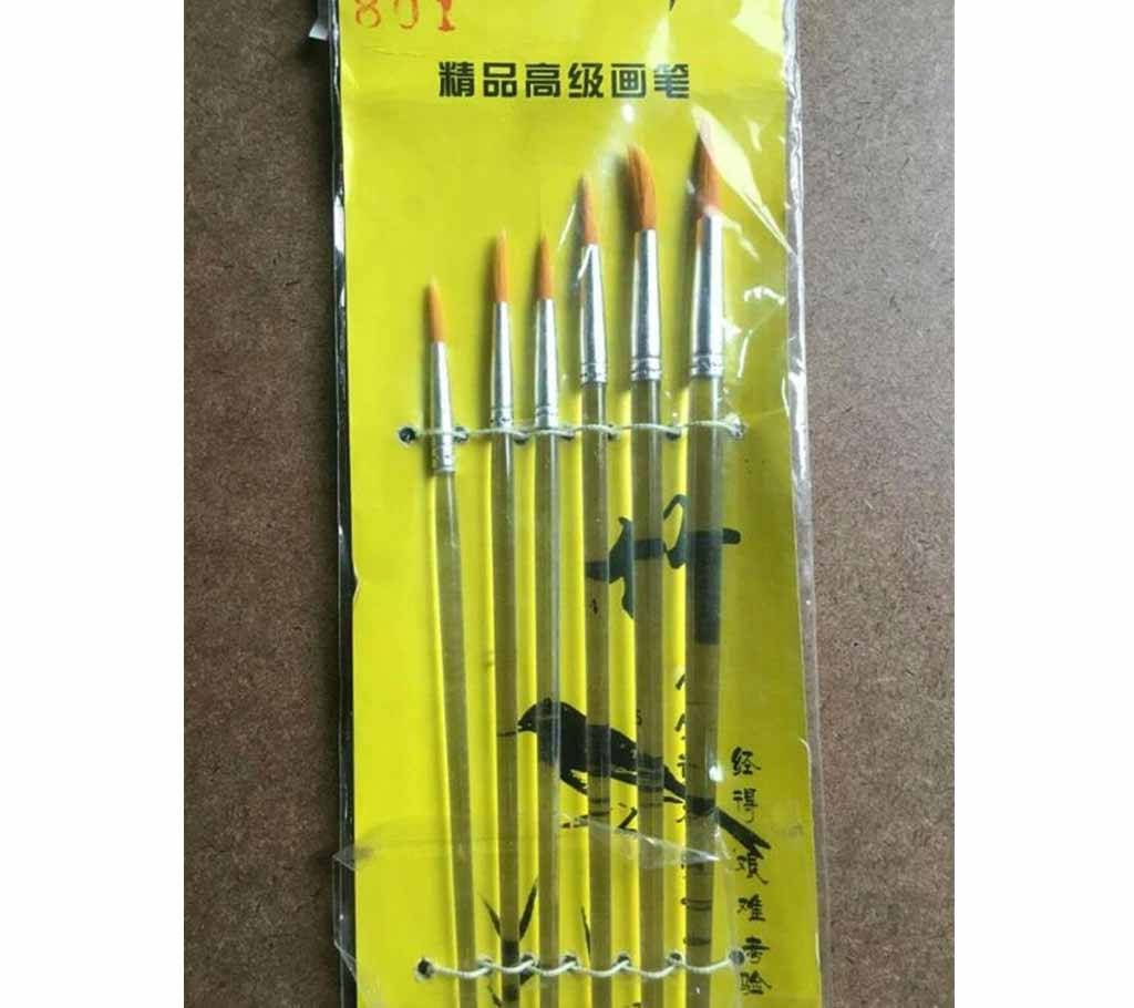 Color brush- 6 pieces set 