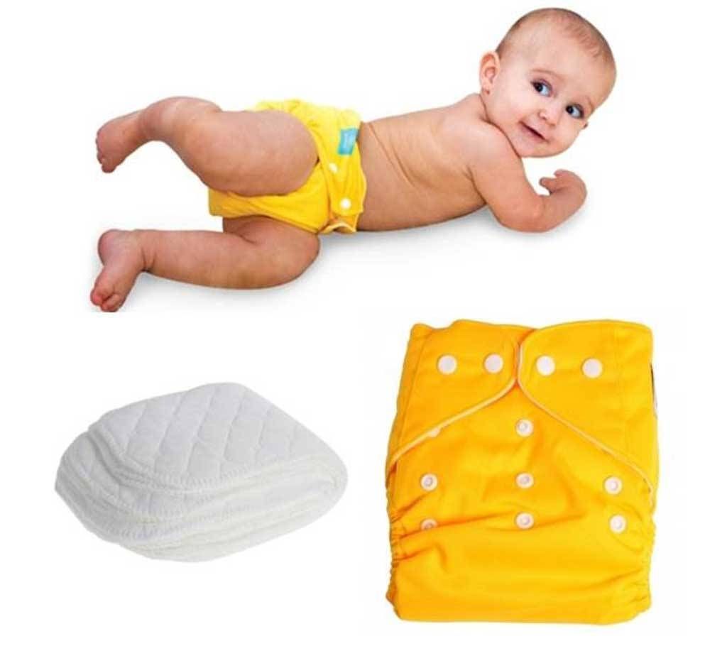 Washable & Reusable Cloth Diaper 