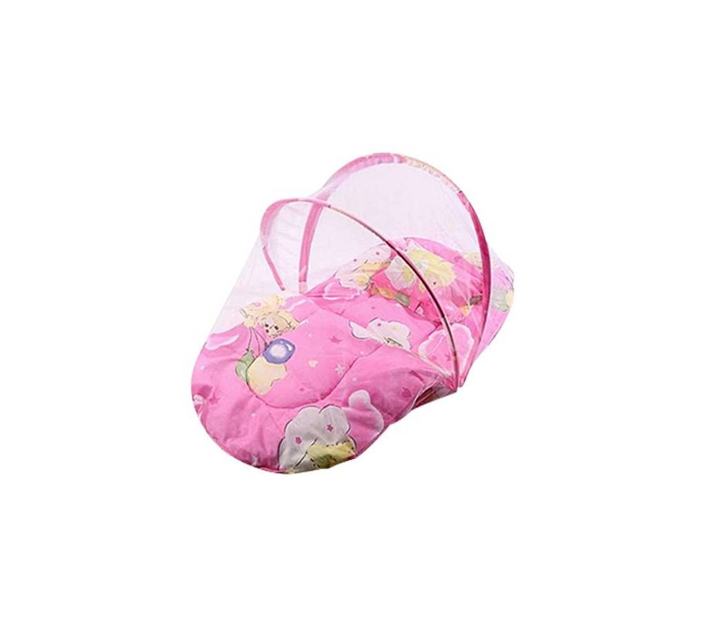 Complete Soft Bed For Baby - Pink