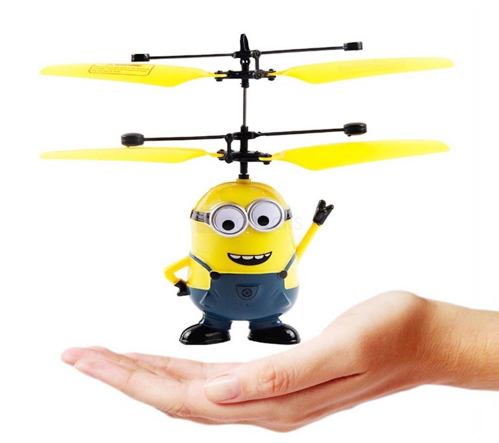 TrustUD Flying Despicable Me Minion Mini R/C Helicopter For Kids