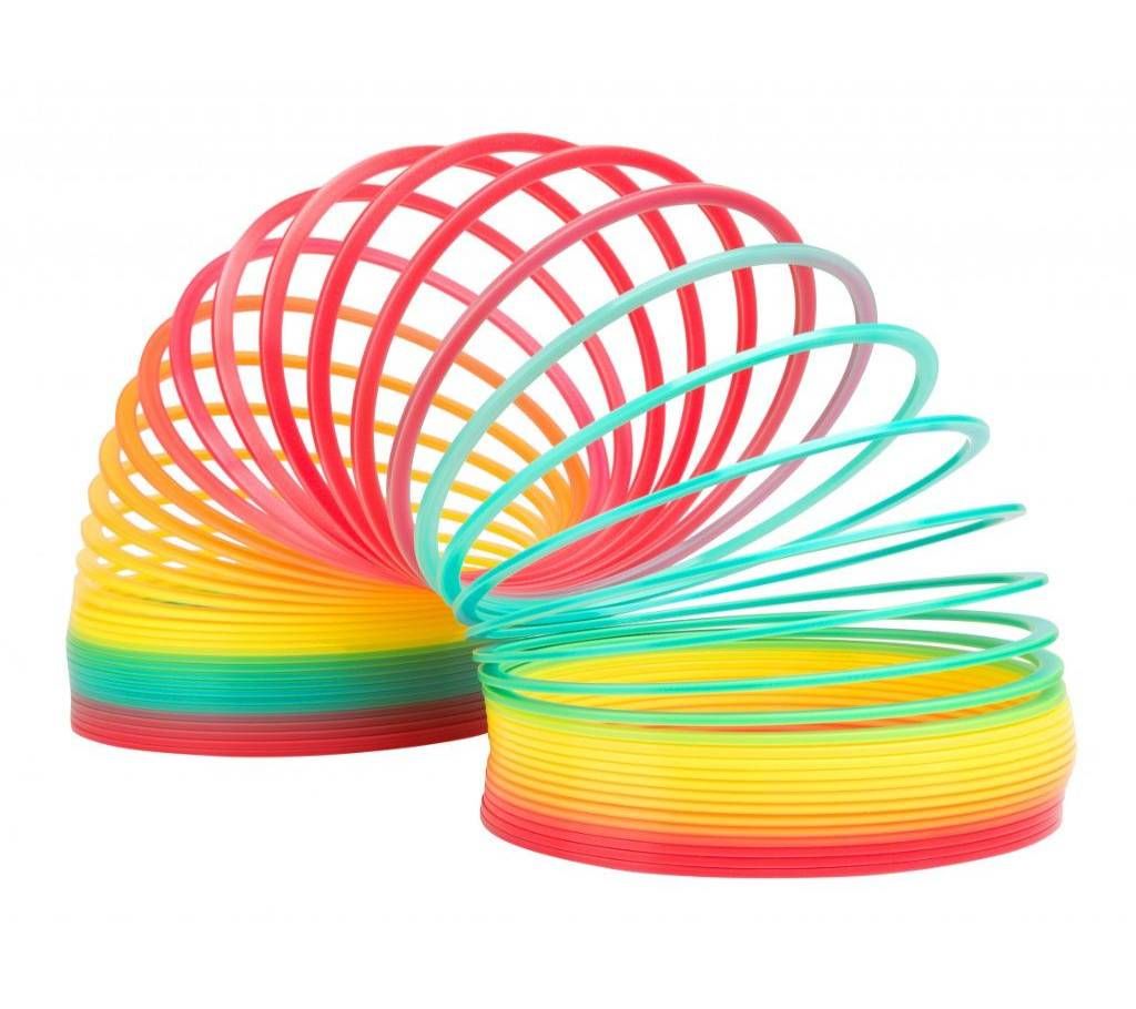 Spring Magic Coil Game Decoration and Play - Rainbow (3 pcs)