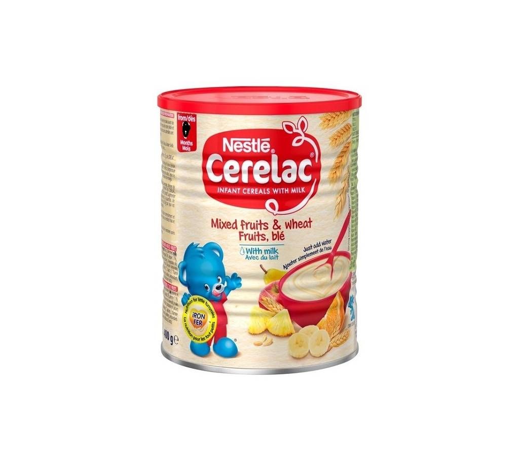 Nestle Cerelac Mixed Fruits & Wheat with Milk 400gm UK