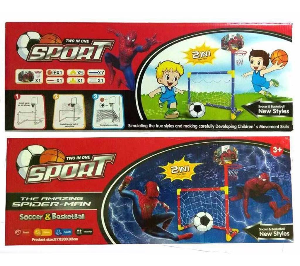 Soccer & Basketball (The amazing Spider-man) Toy For Kids 