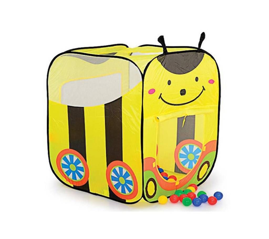 Yellow Bee Tent House with 50 Balls