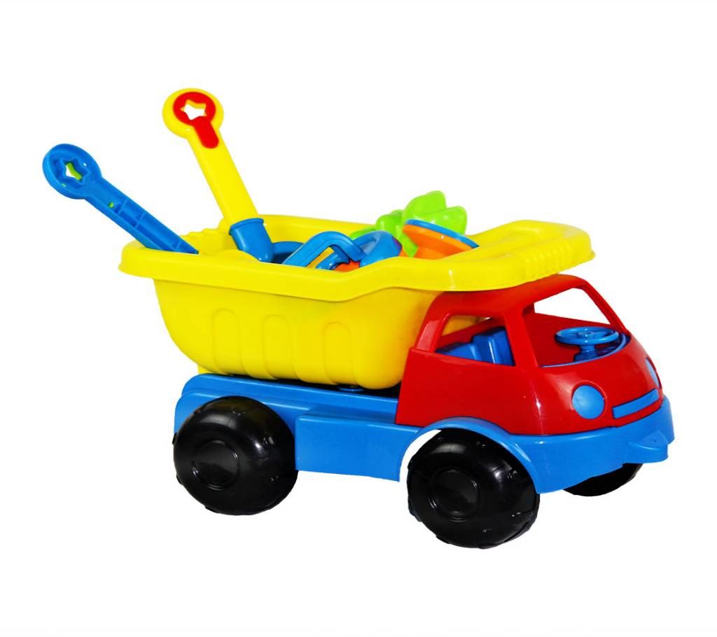 Beach  Time Yellow Trucks Toy