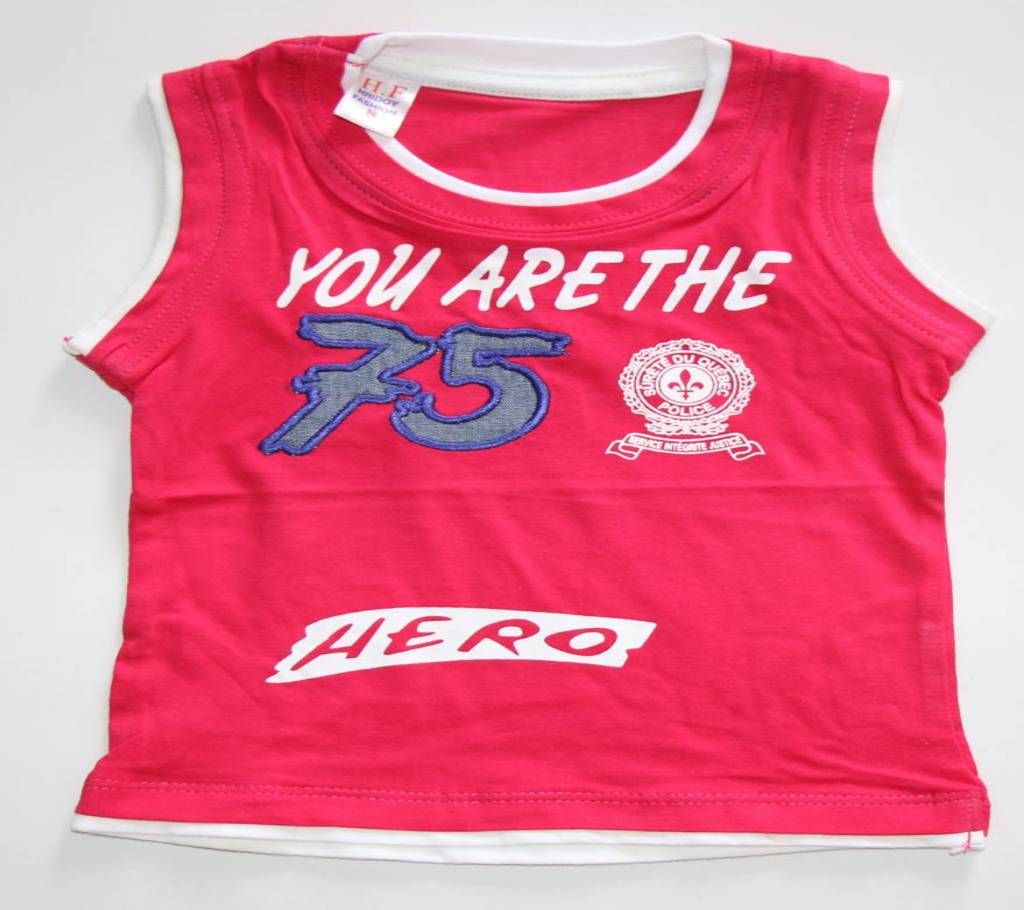 Pink Soft Baby Boys Tshirt