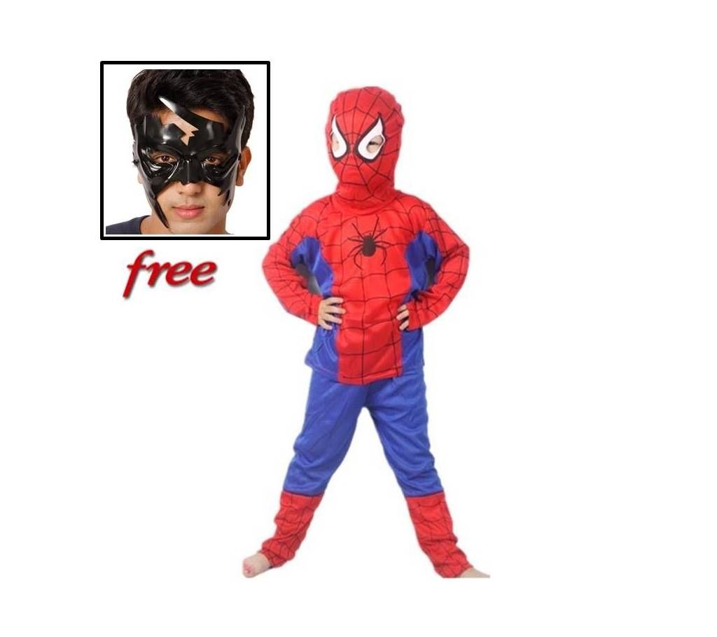 Spider-man Dress with free Krish Mask