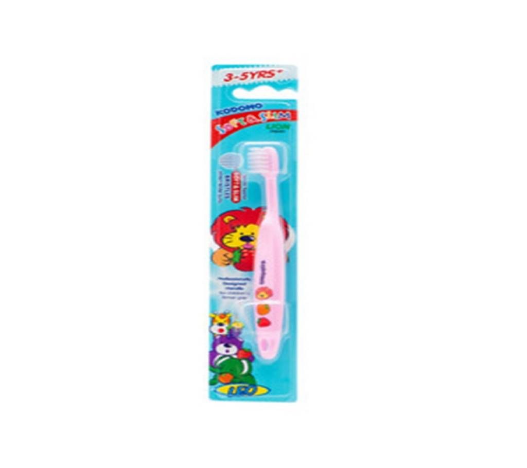 Kodomo Baby Toothbrush, Soft & Slim (3-5y+)