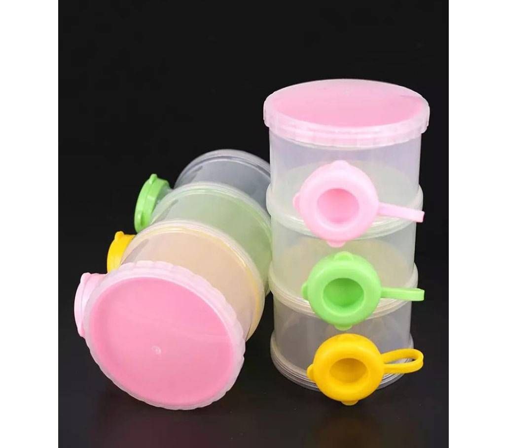 Portable Drawer Style Baby Milk Powder Storage Container Tank