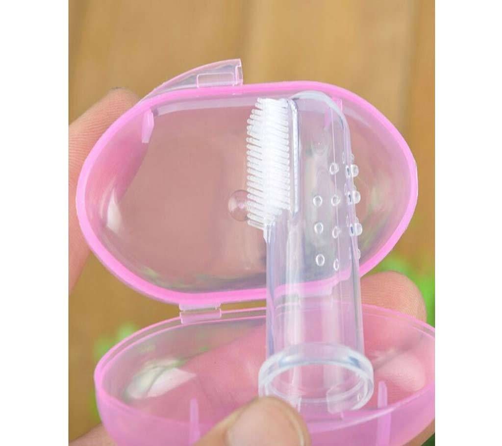 Pink Baby Finger Toothbrush  857  MOJ