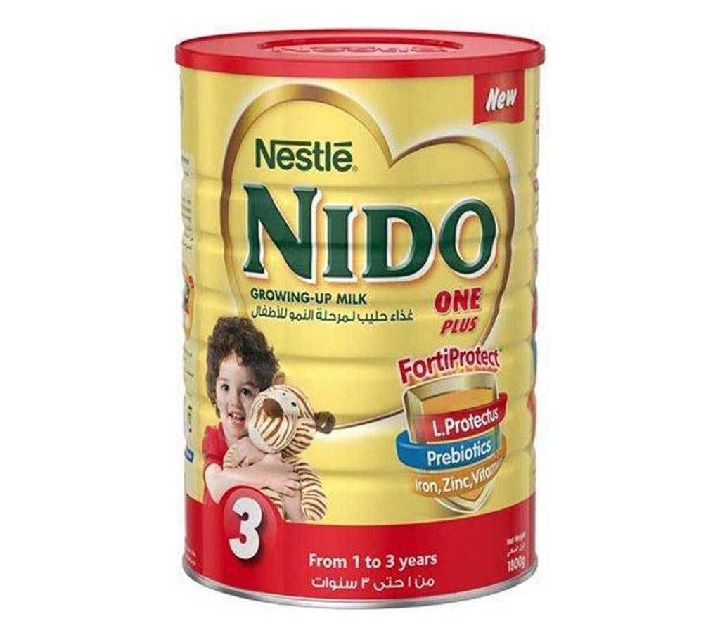 Nestle NIDO One Plus Milk - 1.8kg (Dubai)