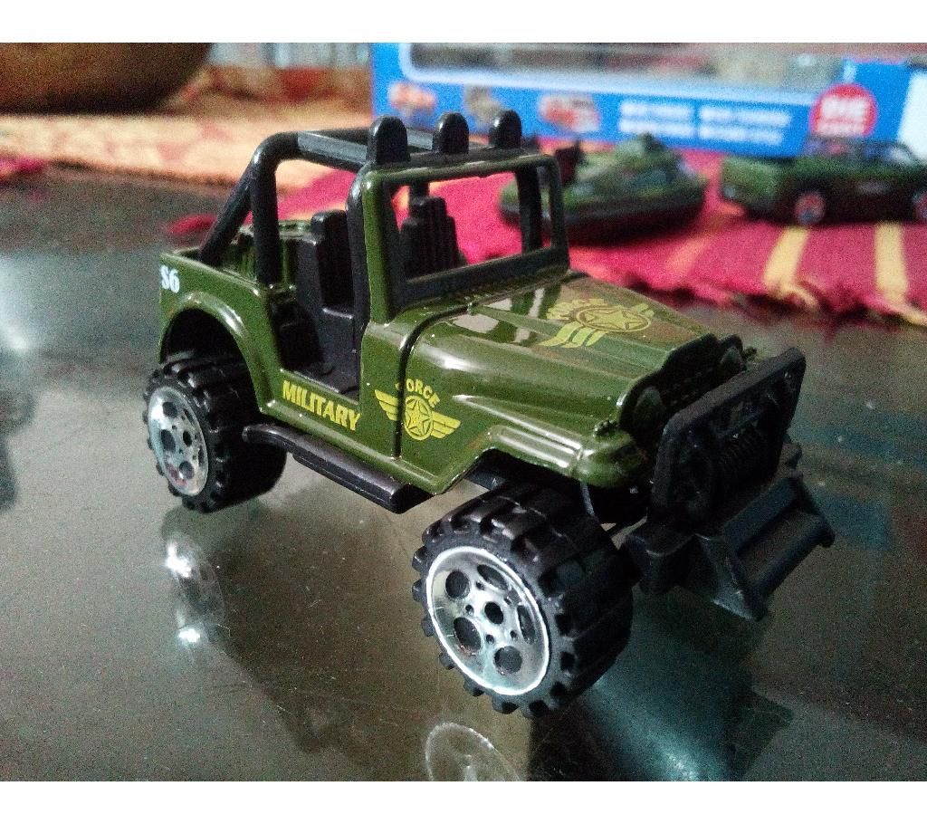 Metal Army Car Toy