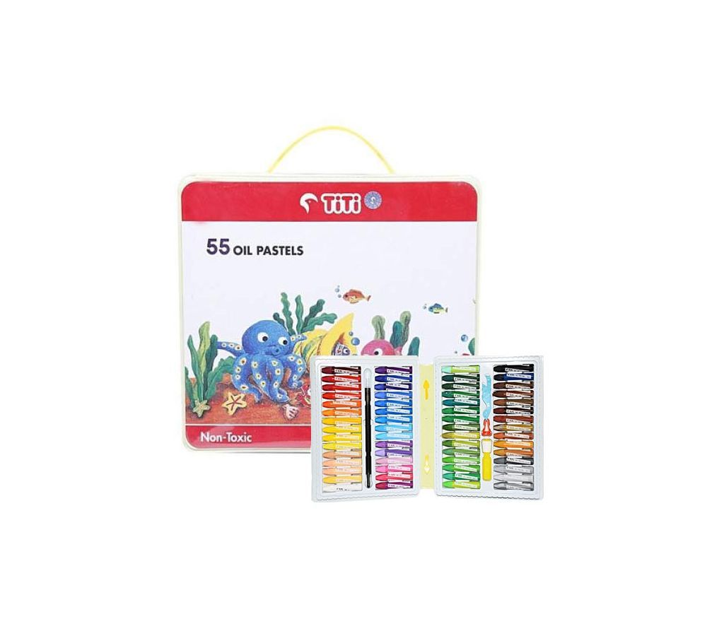TiTi Oil Pastel - 55 Pcs