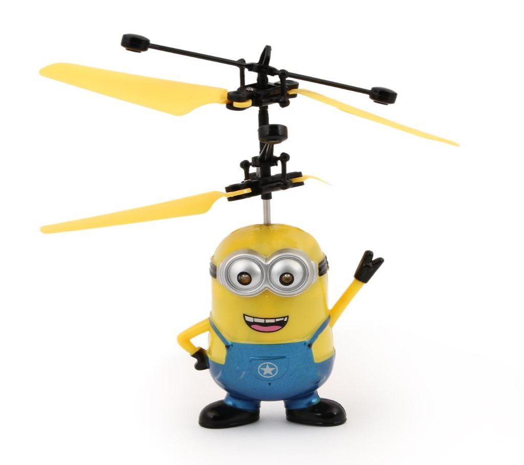 Flying Toy Despicable Me 3 Minion Induction Control Aircraft - Yellow