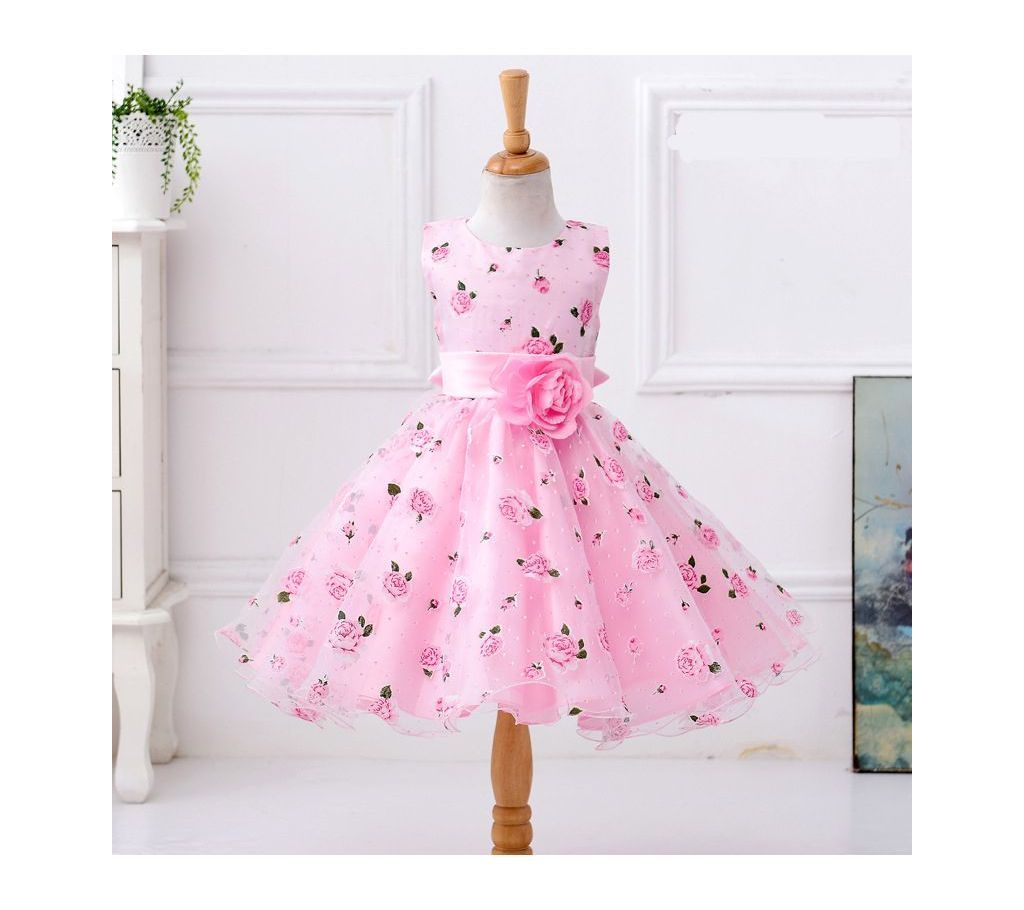 Party Dress- Pink AKD1724