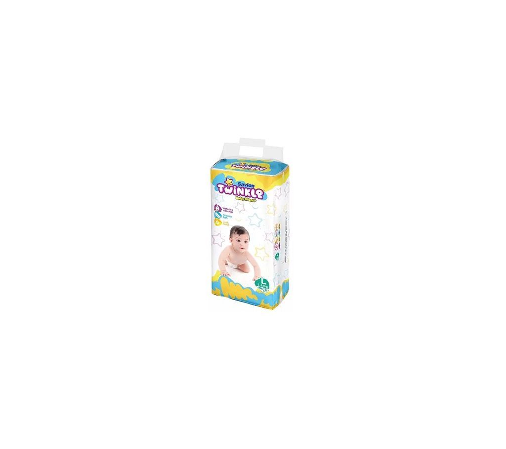 Savlon Twinkle Baby Diaper Large 36 pcs