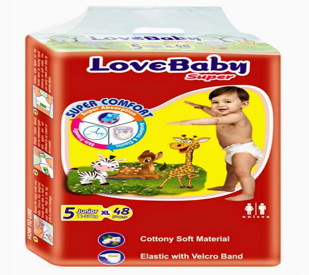 Love Baby 5 (11-25) Kg 48 Pcs