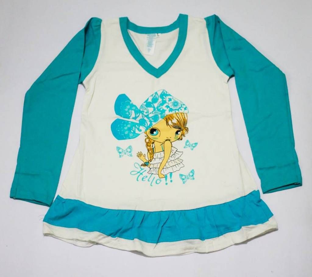 Hello Baby Girl Dress 