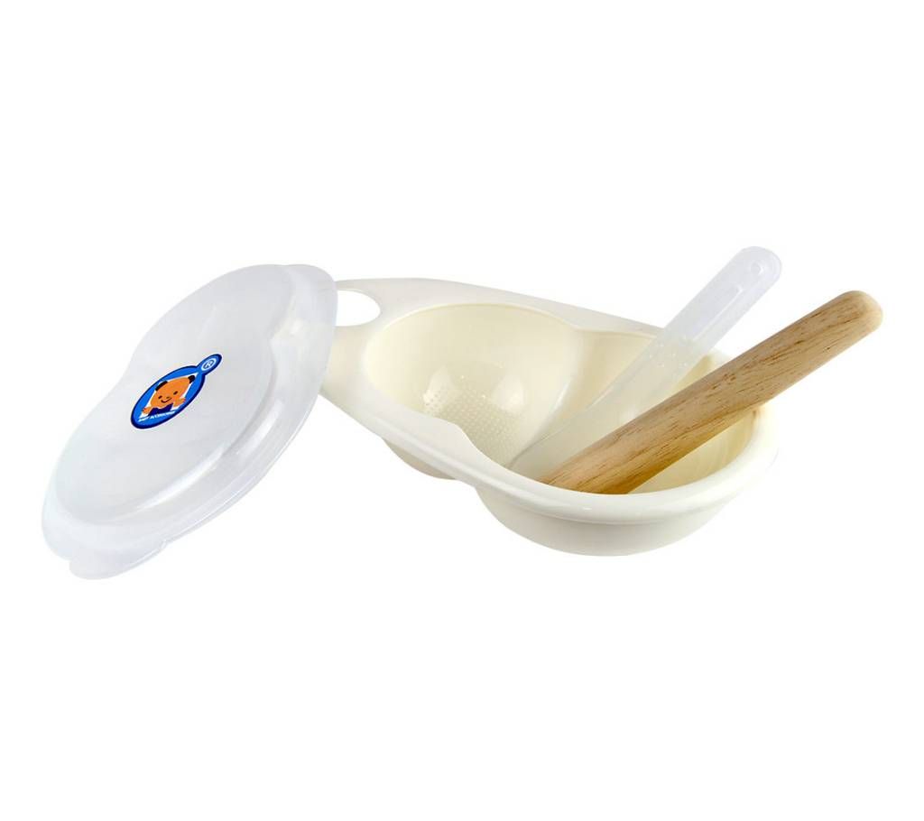 PAPA  Baby Cereal Grinding white Lunch Box