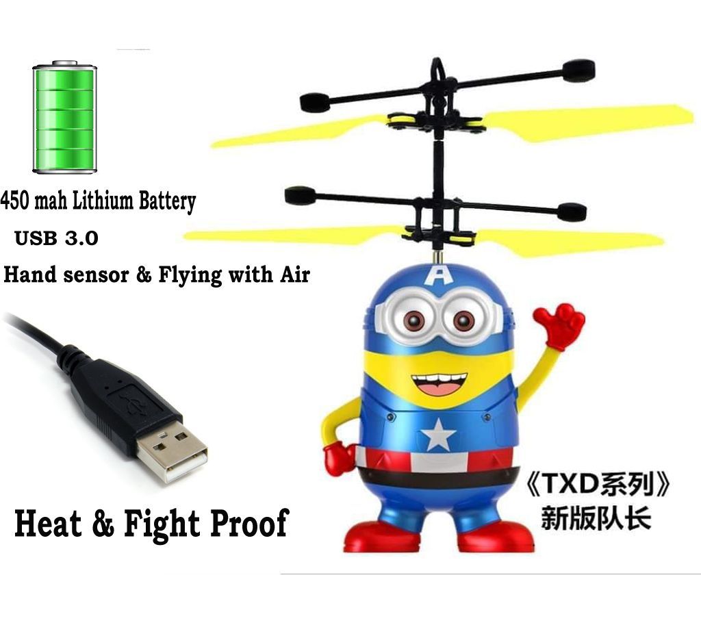 Minion Hand Sensor control Robot for Kids