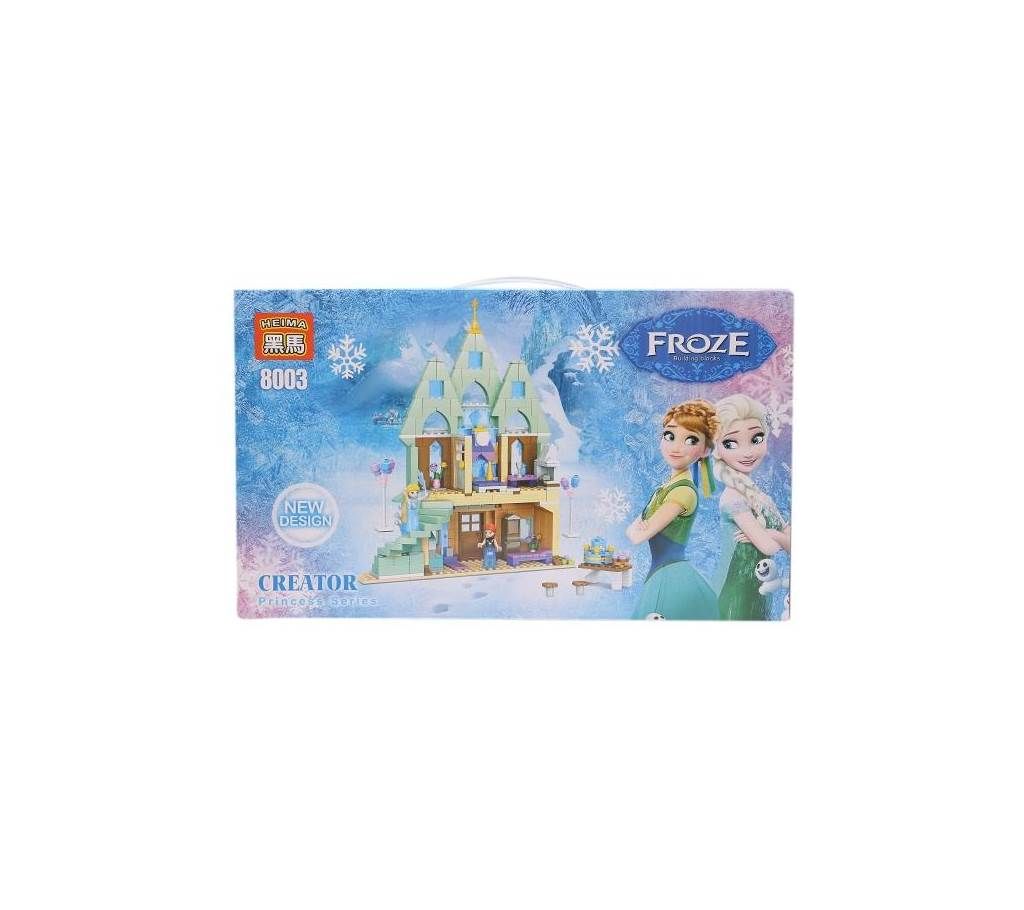 Frozen Block and Building Toys - 566pcs - Multi-color