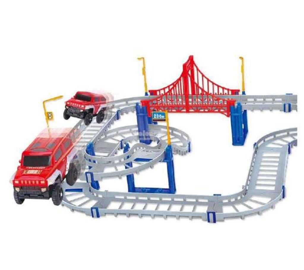 Truck racer lighting car set