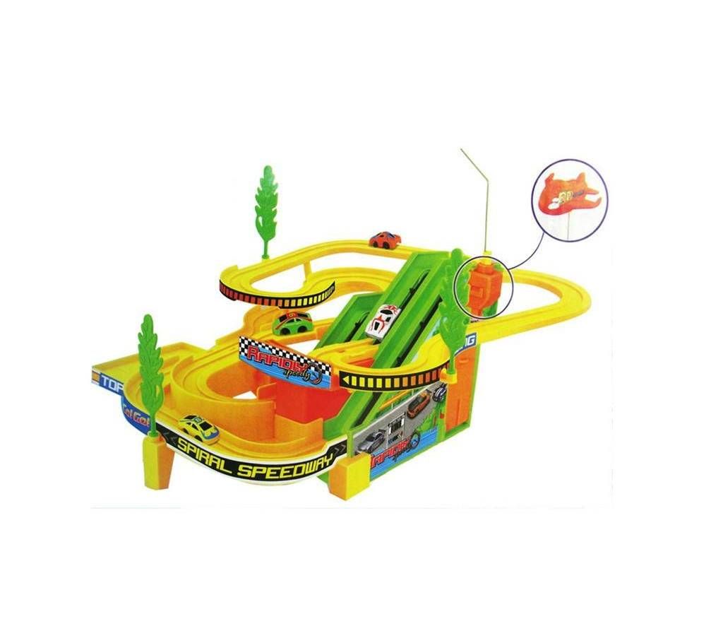 Racing Rail Electric Speed Car Toy