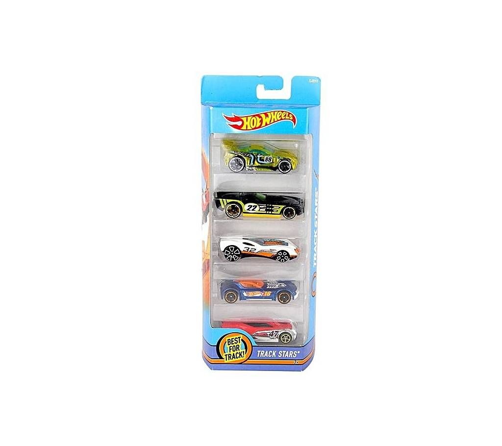 Hot Wheels Exclusive Car Toy - 5pcs - Multicolor