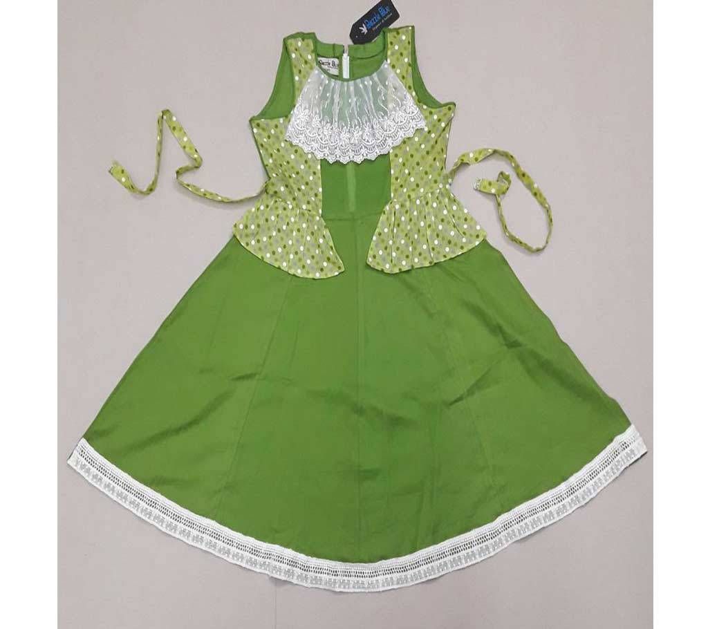 Girls cotton frok