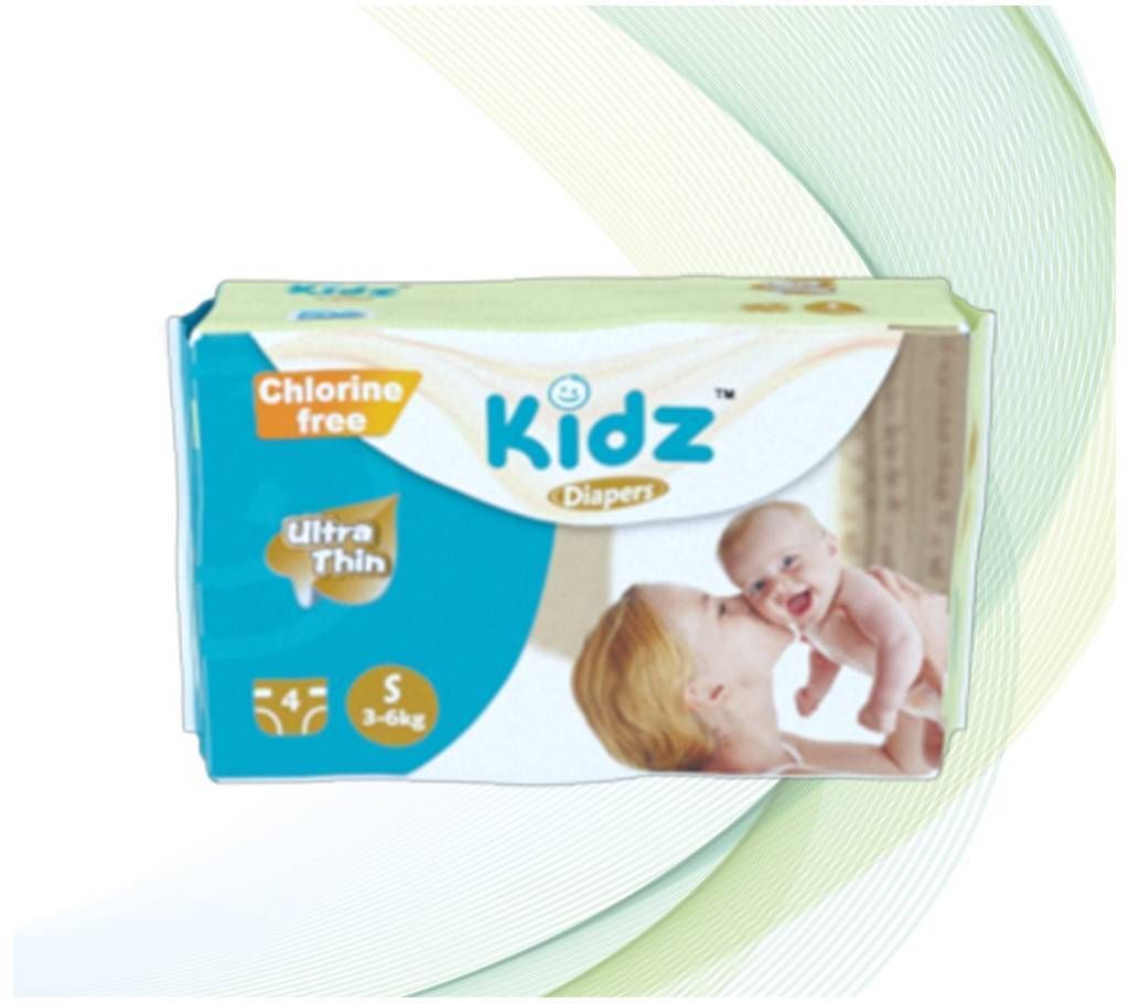 kidz Diapers S (3-6kg)
