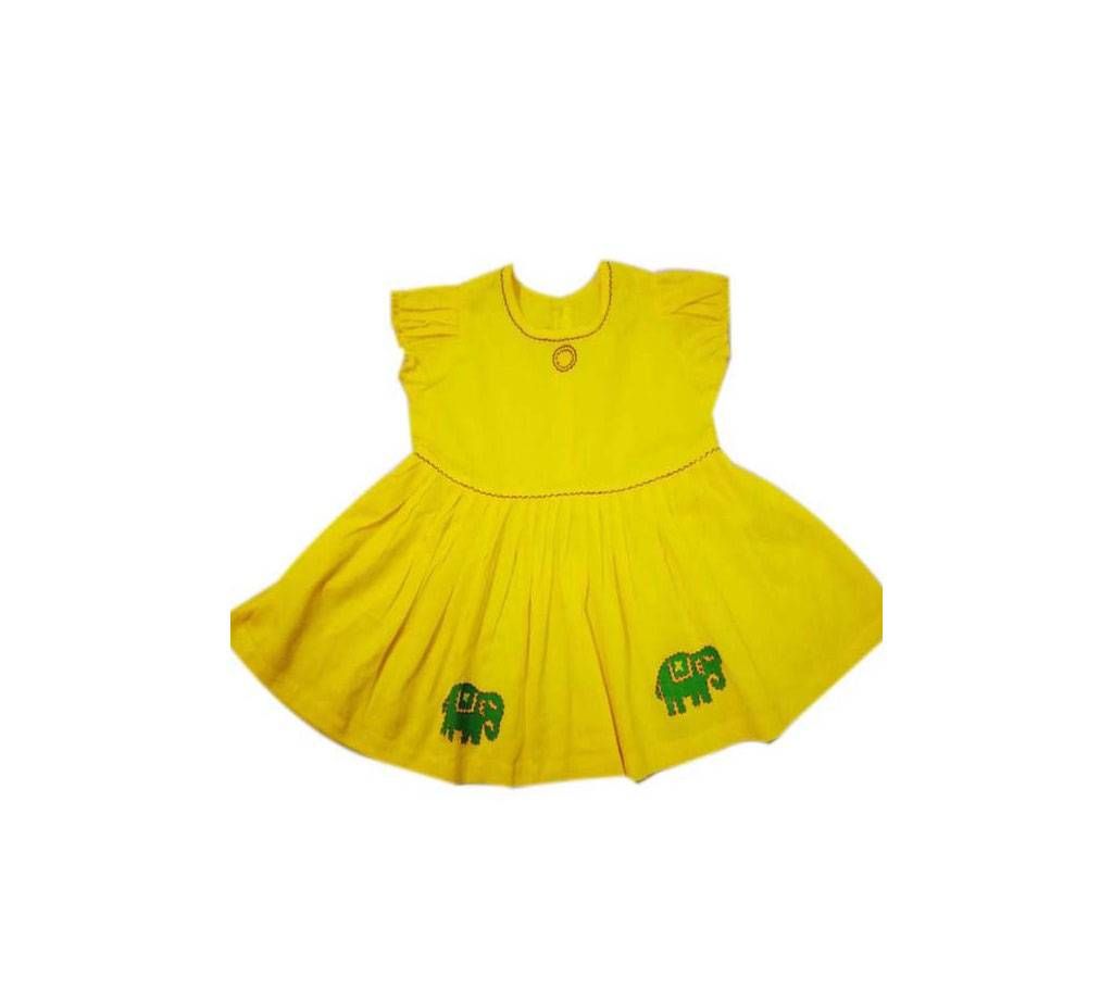 Baby Frock - Yellow 