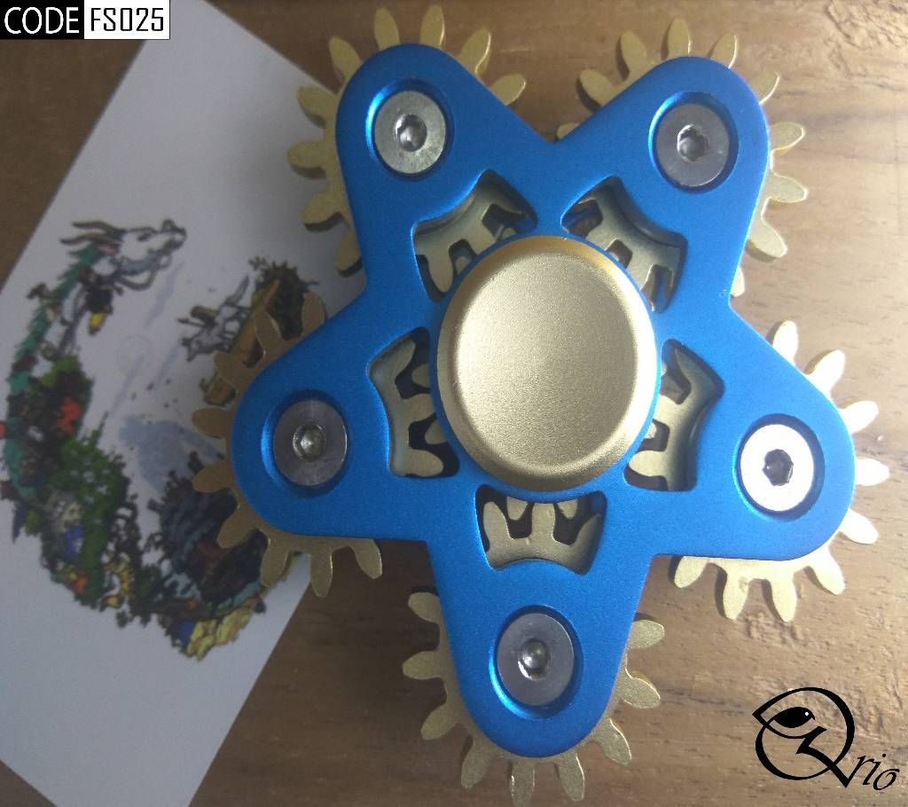 Blue gear Heavy Spinner