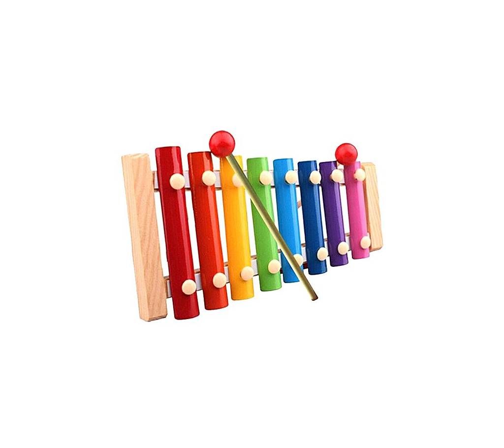 Baby Market Wooden Xylophone Piano Toy - Multi-color