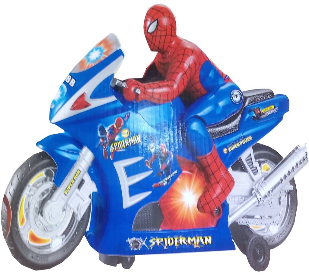 Spider man motor cycle-Toy