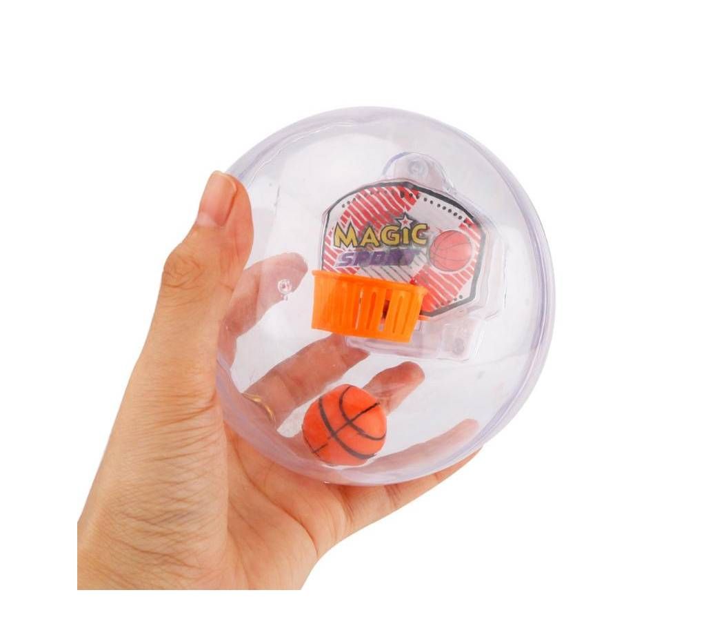 Portable Music Palm Basketball Game Anti Stress for Kids