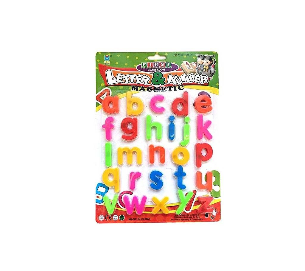 Baby Market Magnetic Letter Toy - Multi-color