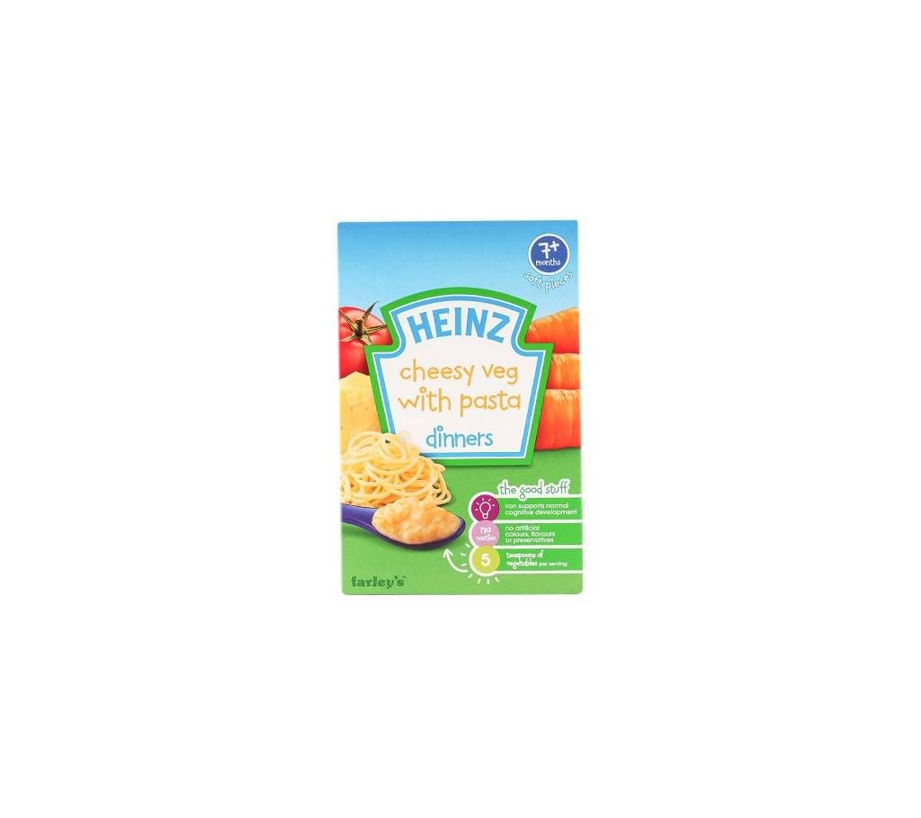 Heinz Cheesy Veg with Pasta 7+ 100g - UK