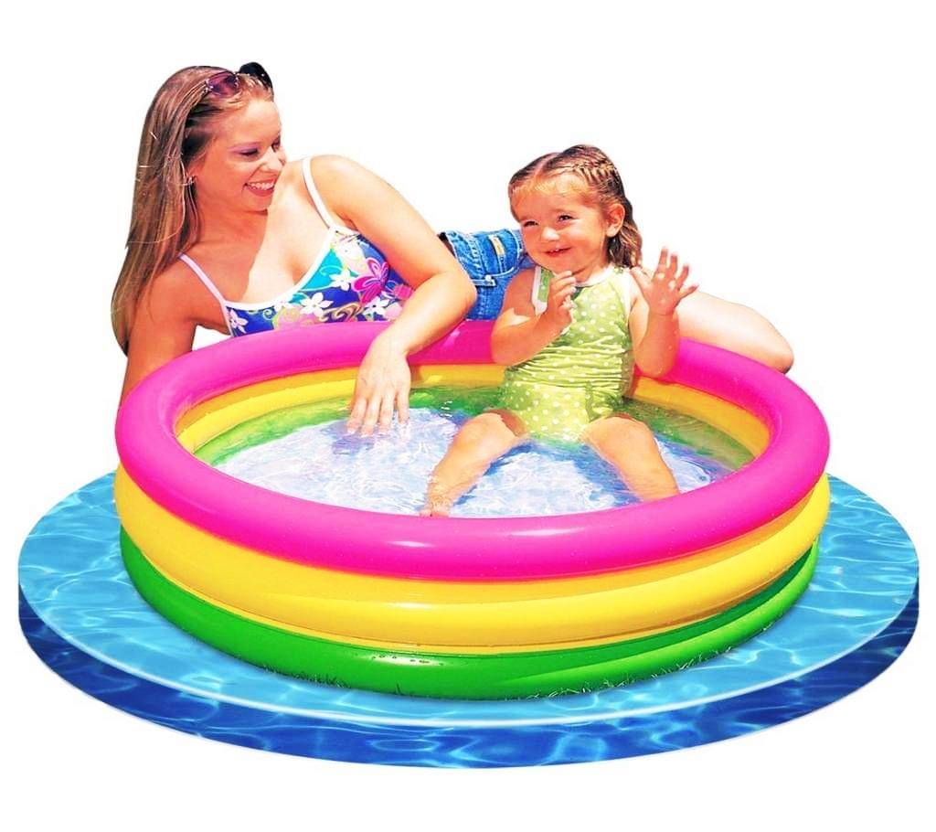 Intex Inflatable Baby Swimming Pool(24''*8.5'')