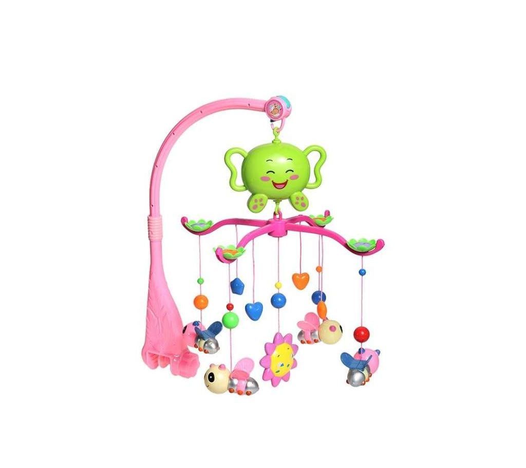 Bed Bell Toy With Music - Pink