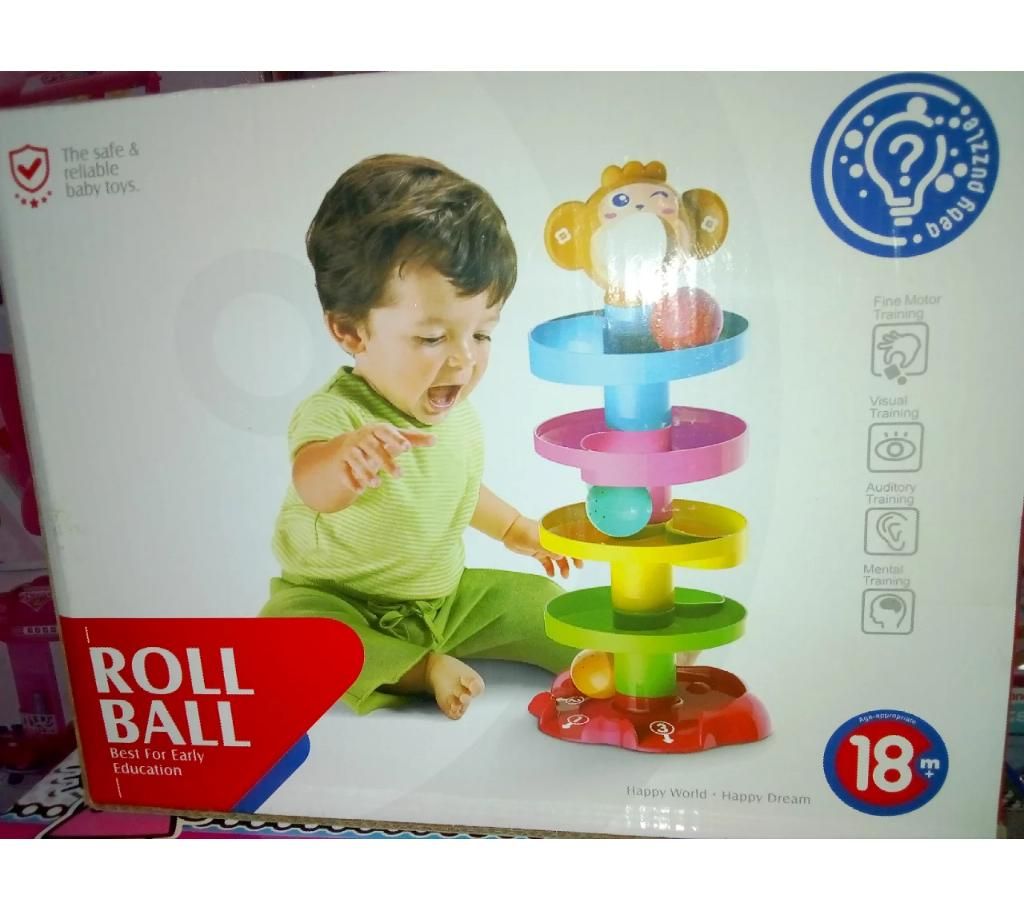 baby roll ball