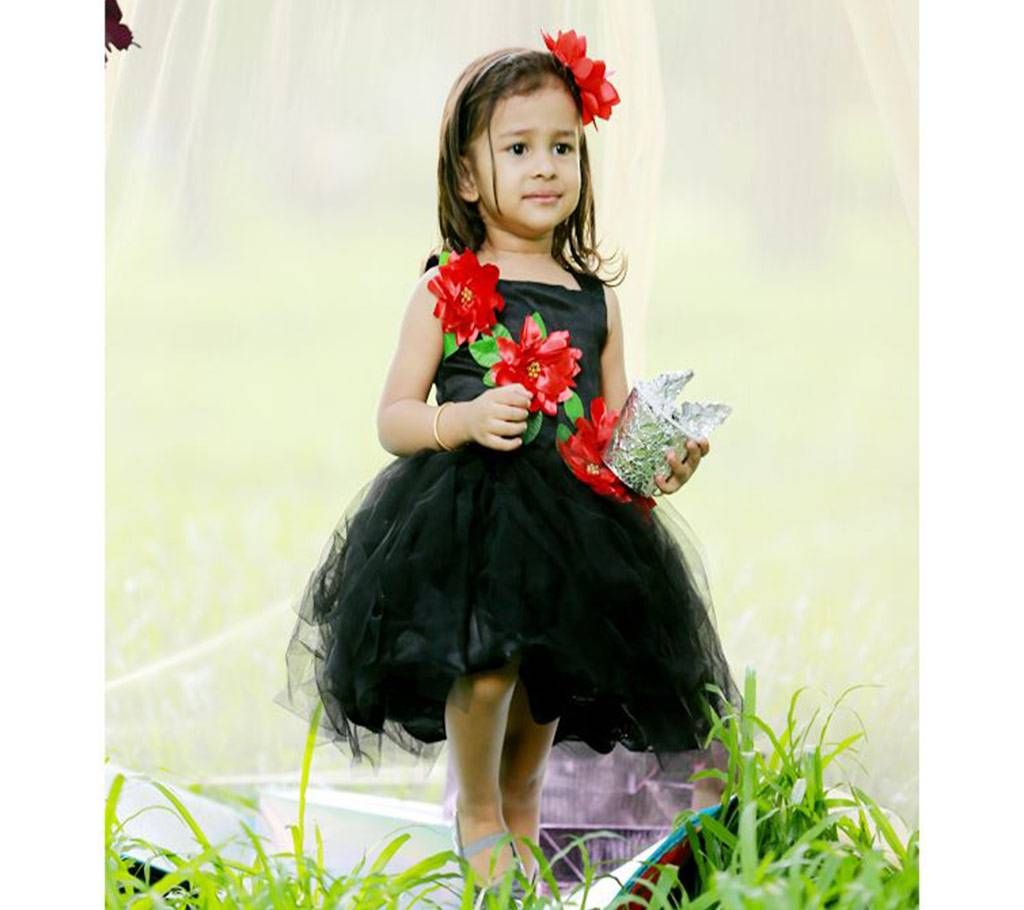 BlackRed dozen roses (Floor touch)