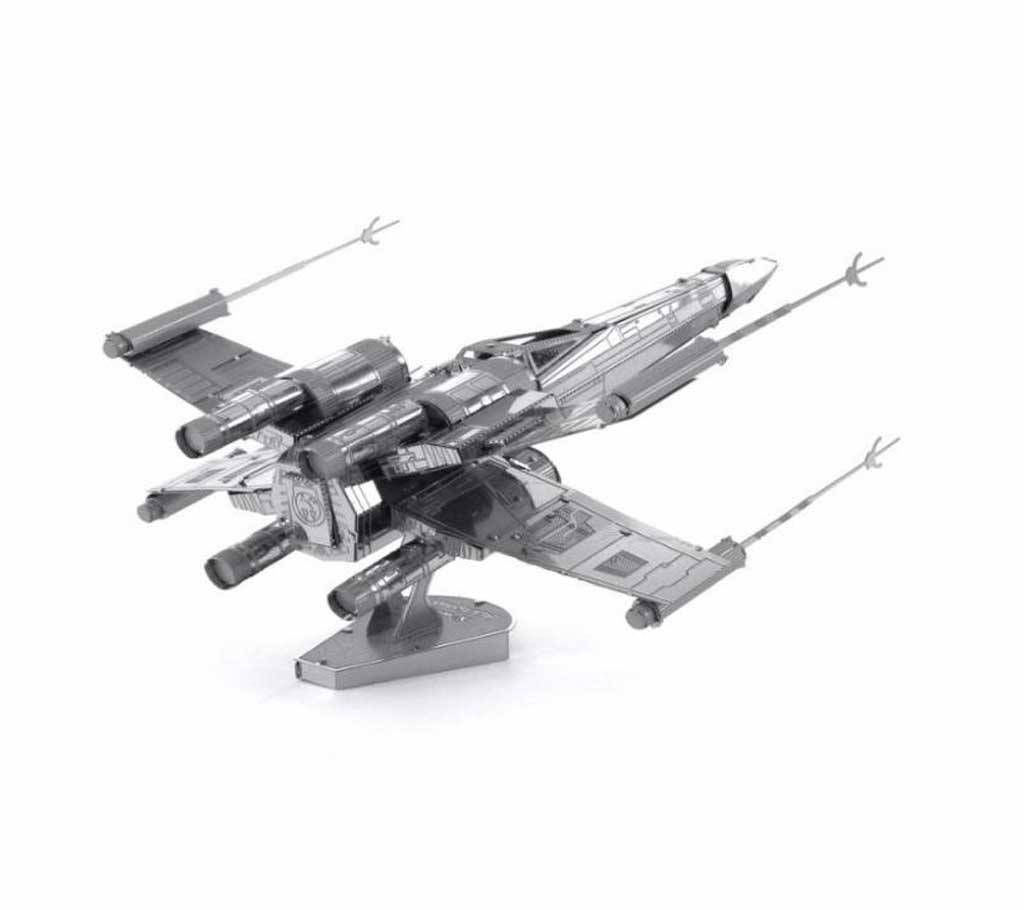 X-wing Warplane Metal 3D Puzzle
