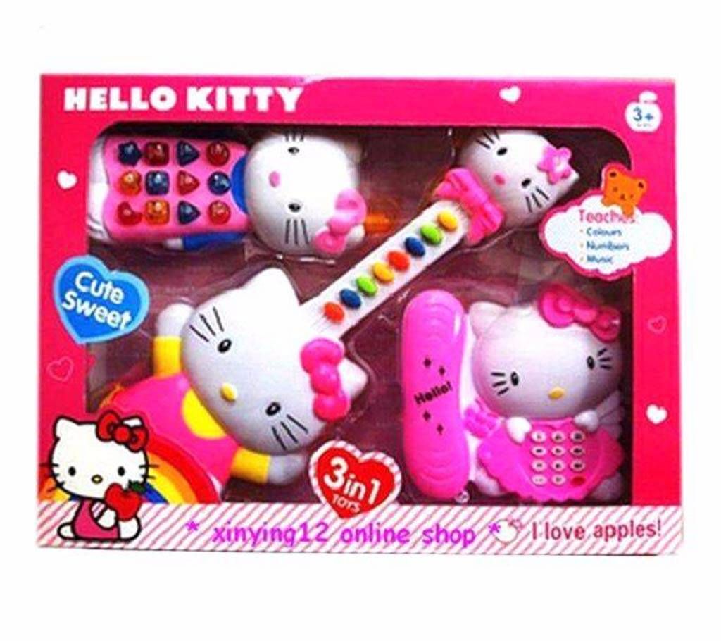 3 in 1 Hello Kitty Toys For Kids