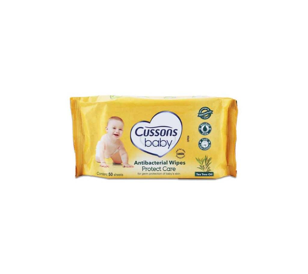 CUSSONS BABY Wipes Protect Care 50's - Indonesia 