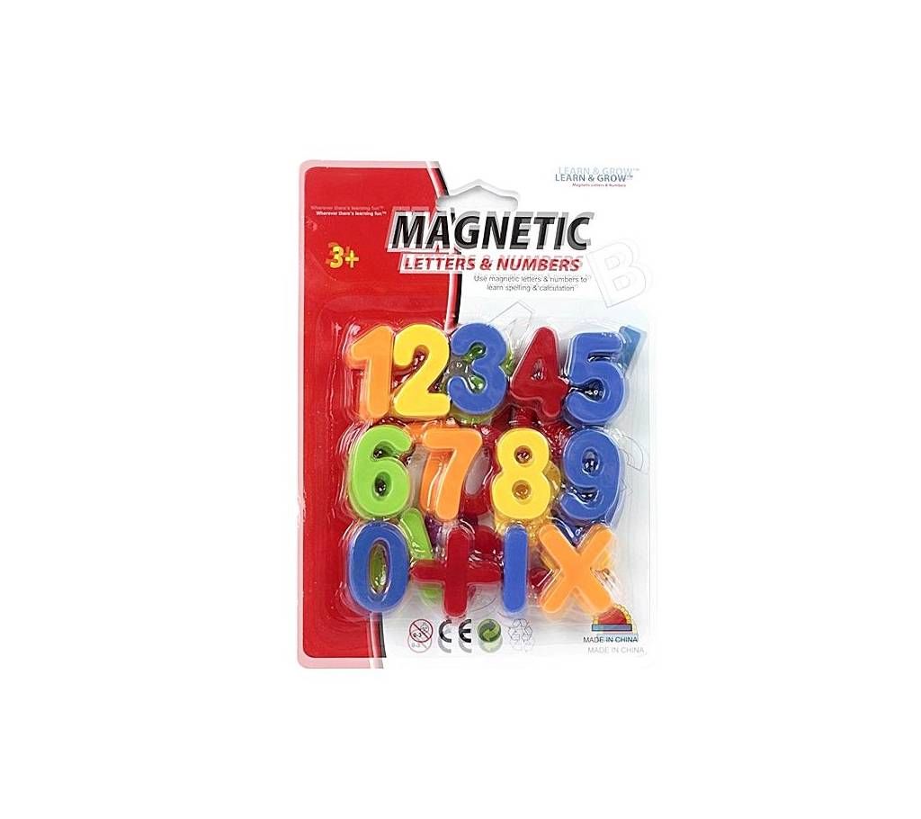 Baby Market Magnetic Letters and Numbers Toy - Multi-color