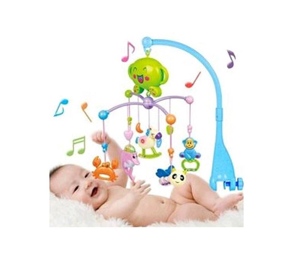 Plastic Bed Bell Toy - Multicolor