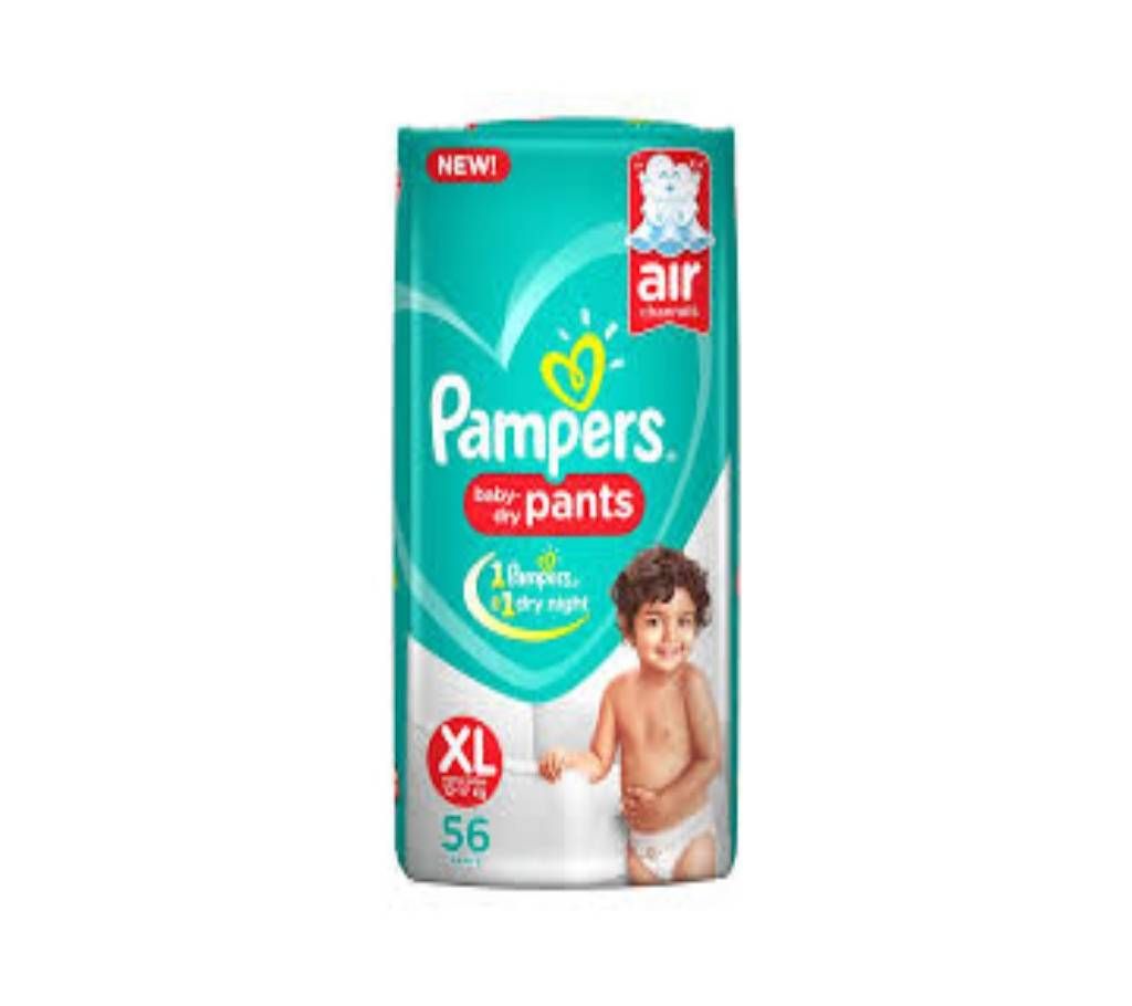 Pampers pants XL (12-17 Kg) - 56Pcs