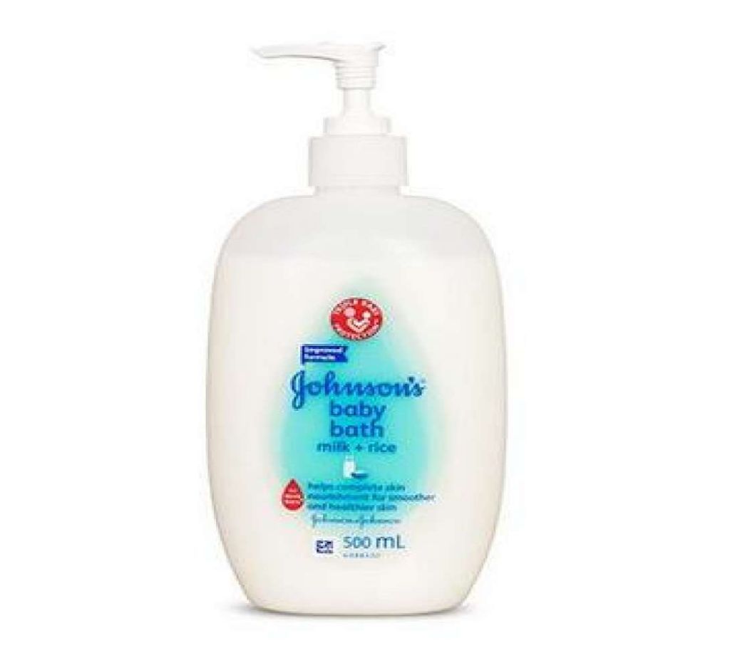 Johnson Baby Milk + Rice Bath 500ml USA