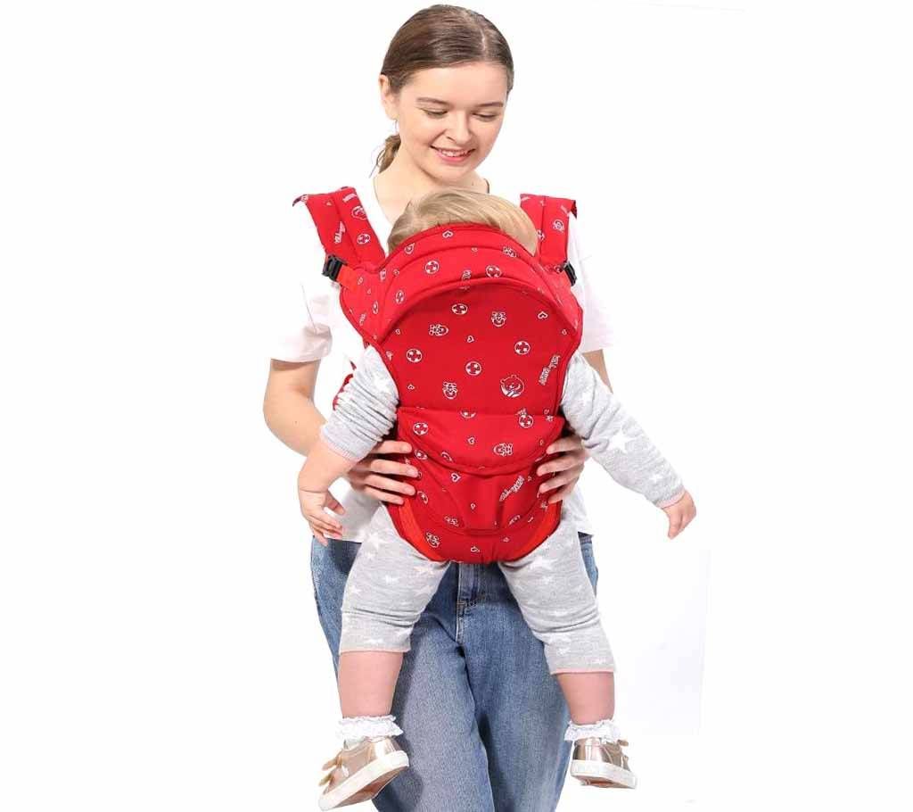 6 in 1 Baby Carrier Bag  Dark Red